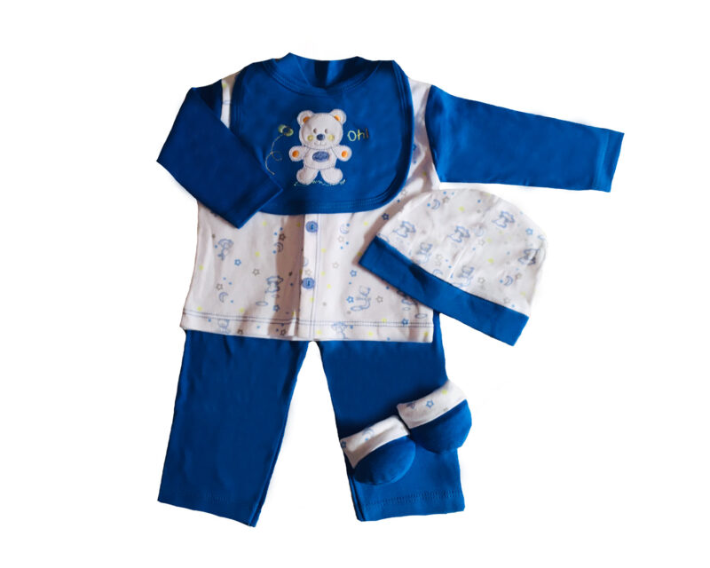 Conjunto 5 Piezas Blue Bear