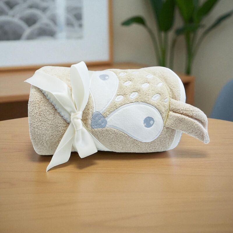 Toalla Bordada Regalo Bambi - Imagen 2
