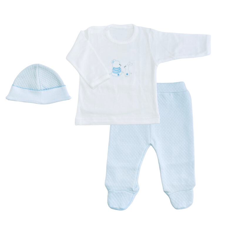 Conjunto 3 Piezas Bear and Rabbit Niño