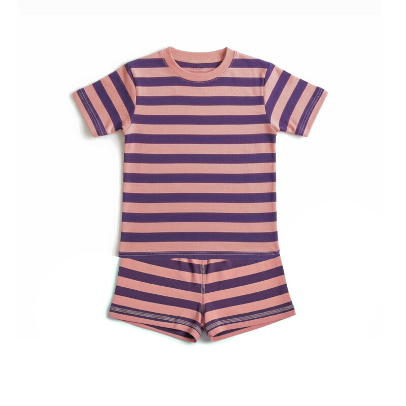 Pijama 2 Piezas Manga Corta Listado Girl