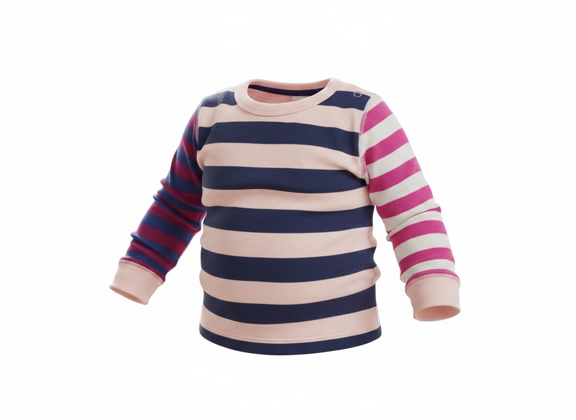 Camiseta Listada Rose Girl