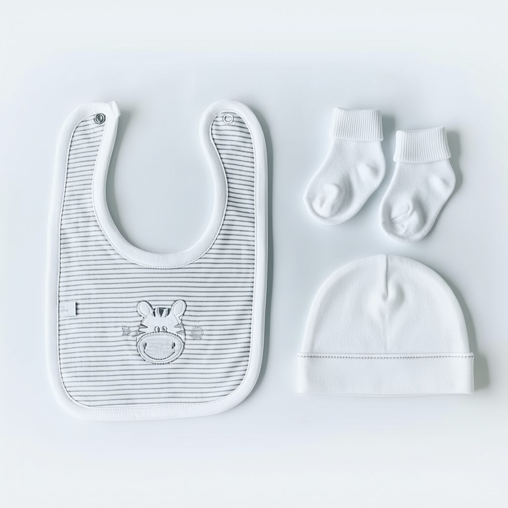 Set de 3 Piezas Baby Giraffe Unisex