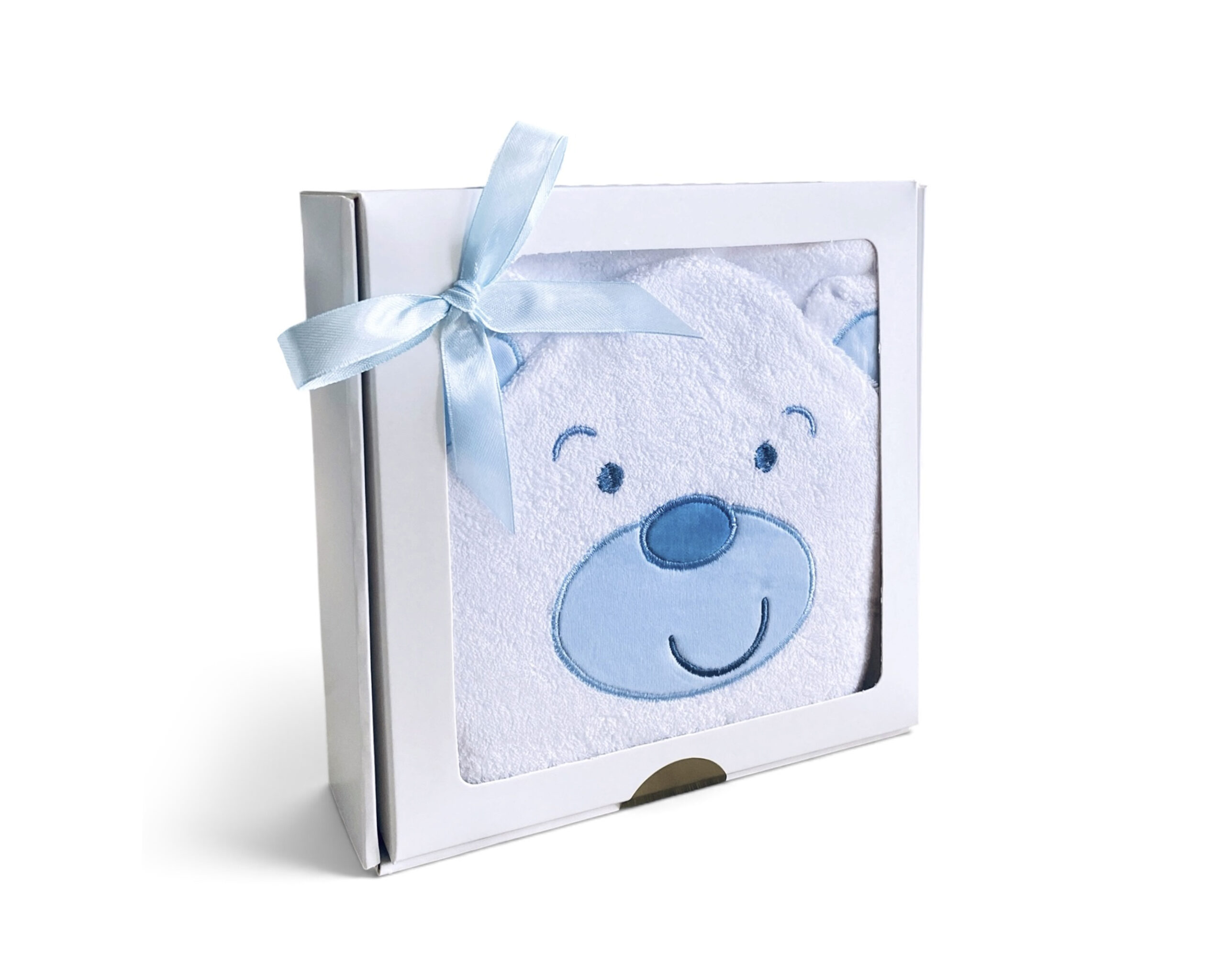 CAJA DE REGALO TOALLA BEAR BEBE ALGODON
